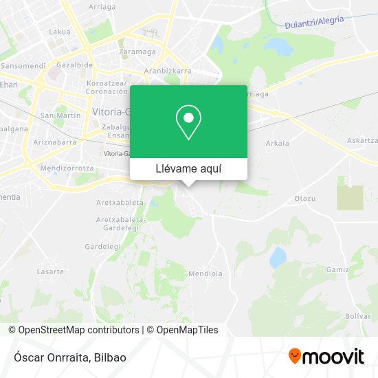 Mapa Óscar Onrraita