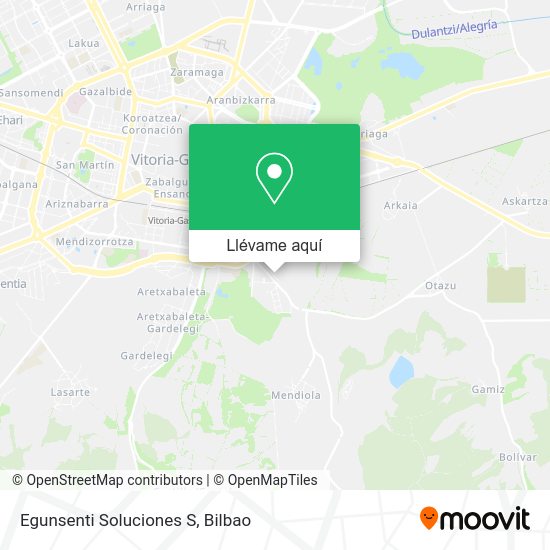 Mapa Egunsenti Soluciones S