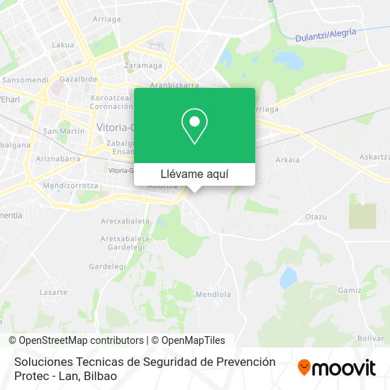Mapa Soluciones Tecnicas de Seguridad de Prevención Protec - Lan