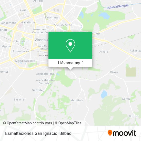 Mapa Esmaltaciones San Ignacio