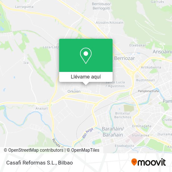 Mapa Casafi Reformas S.L.
