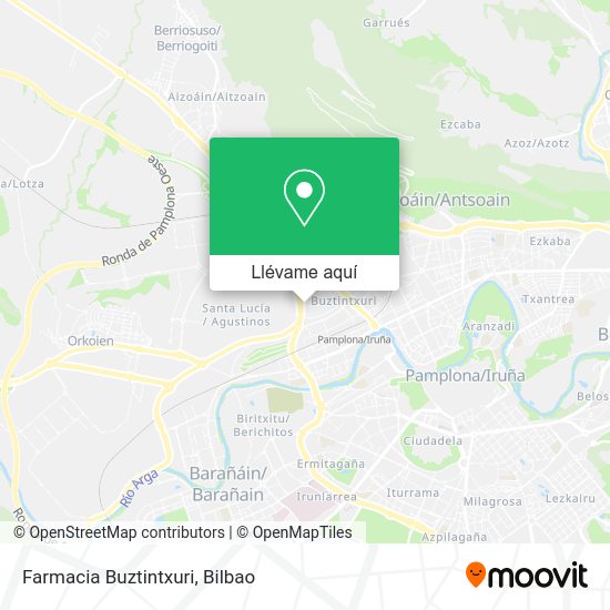 Mapa Farmacia Buztintxuri