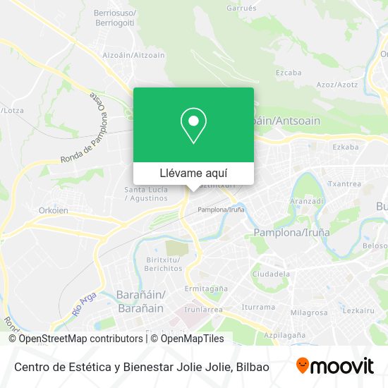 Mapa Centro de Estética y Bienestar Jolie Jolie