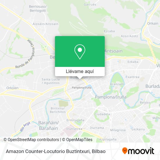 Mapa Amazon Counter-Locutorio Buztintxuri