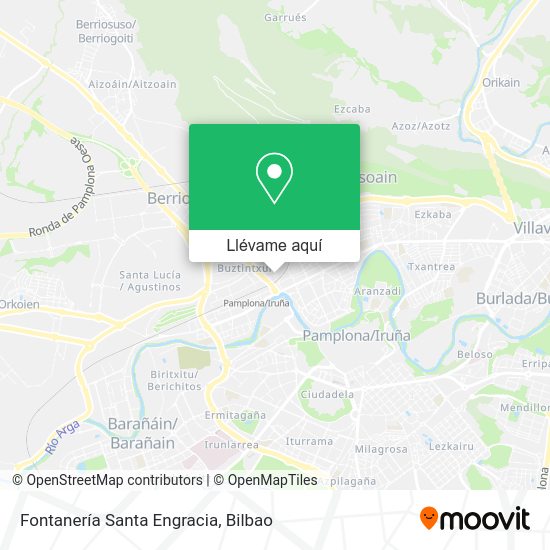 Mapa Fontanería Santa Engracia