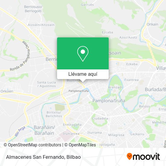 Mapa Almacenes San Fernando