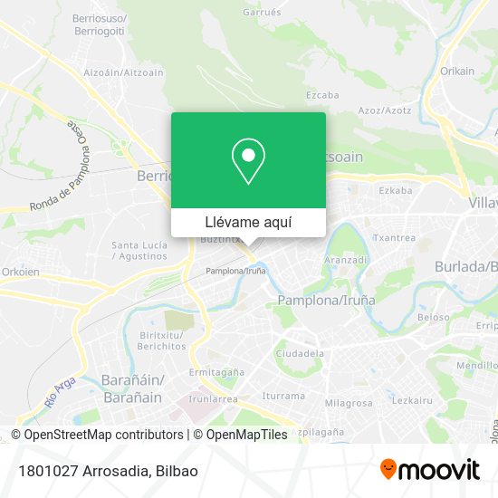 Mapa 1801027 Arrosadia