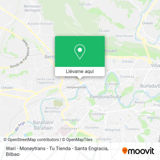 Mapa Wari - Moneytrans - Tu Tienda - Santa Engracia