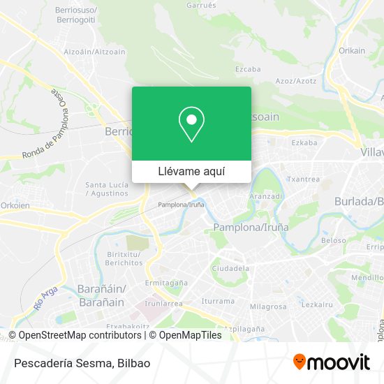 Mapa Pescadería Sesma