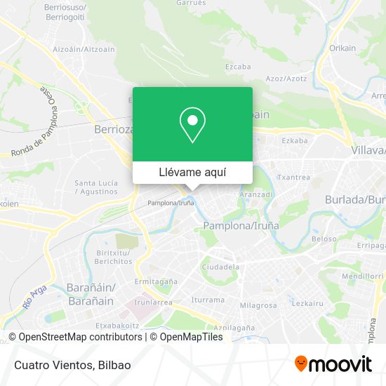 Mapa Cuatro Vientos