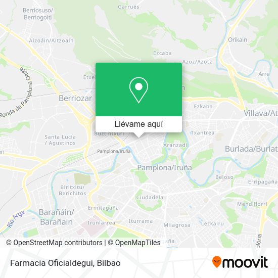 Mapa Farmacia Oficialdegui