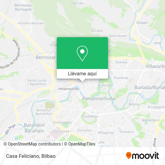 Mapa Casa Feliciano