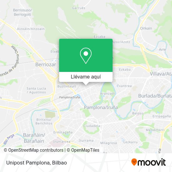 Mapa Unipost Pamplona
