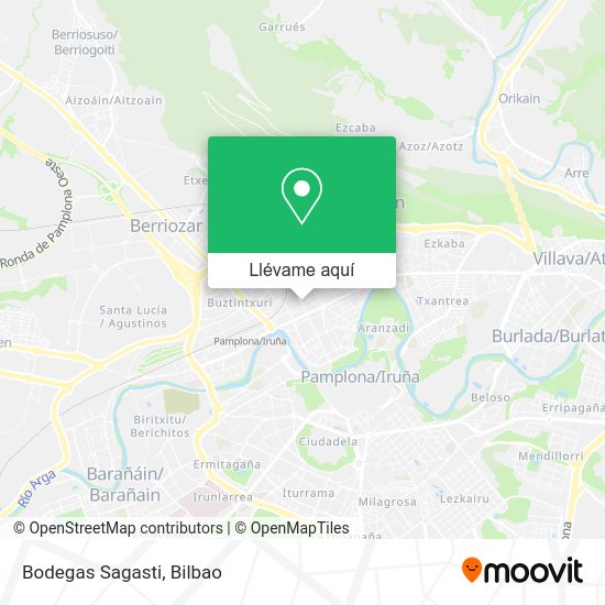 Mapa Bodegas Sagasti