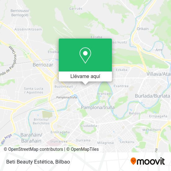 Mapa Beti Beauty Estética