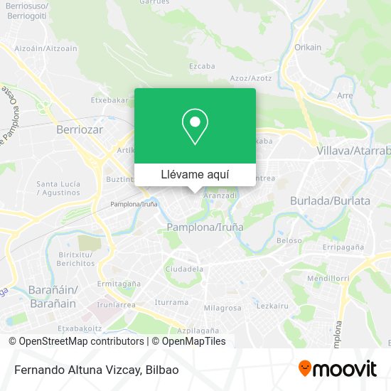 Mapa Fernando Altuna Vizcay