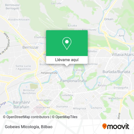 Mapa Gobeies Micología