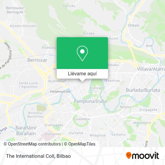 Mapa The International Coll