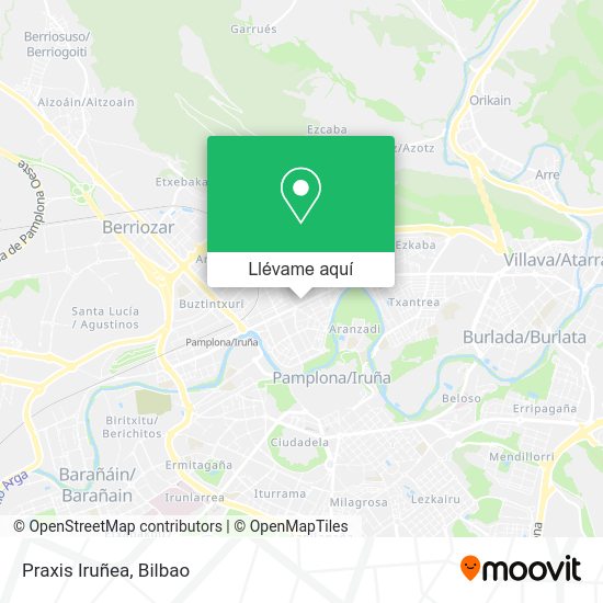 Mapa Praxis Iruñea
