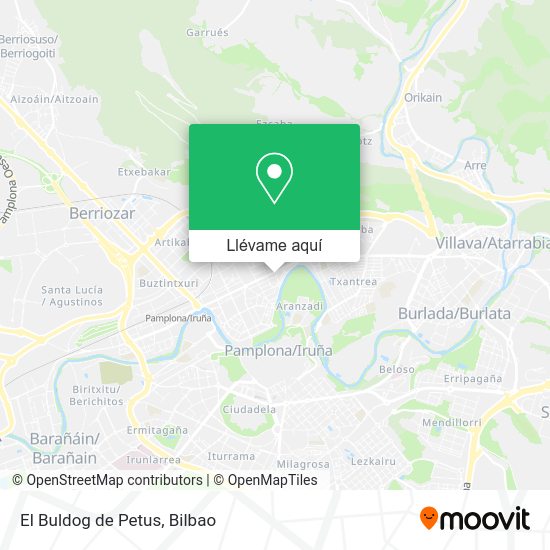 Mapa El Buldog de Petus