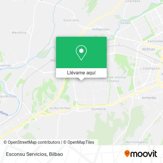 Mapa Esconsu Servicios