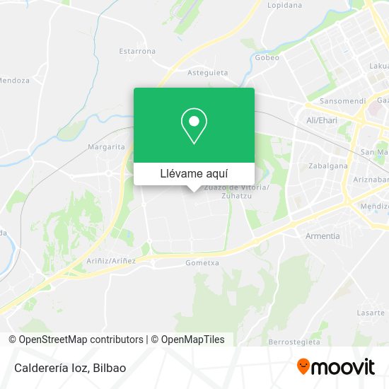 Mapa Calderería Ioz