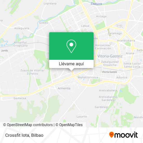 Mapa Crossfit Iota