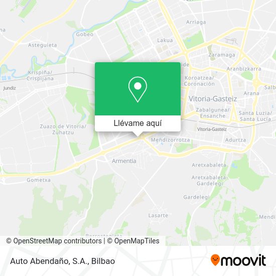 Mapa Auto Abendaño, S.A.