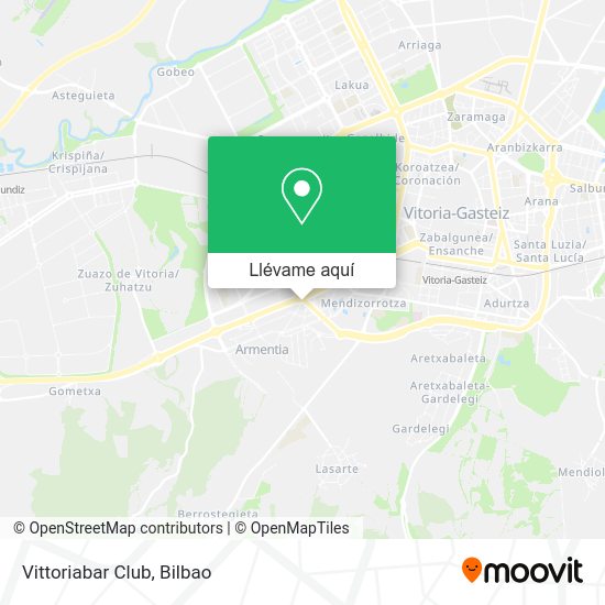 Mapa Vittoriabar Club