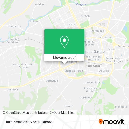 Mapa Jardinería del Norte
