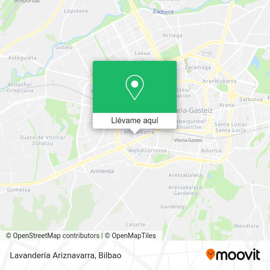 Mapa Lavandería Ariznavarra