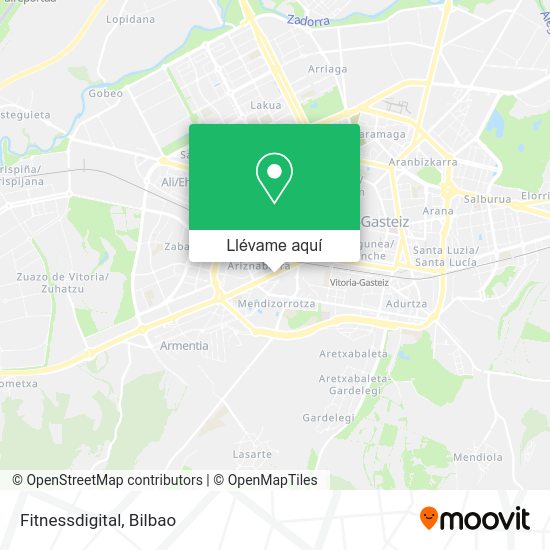 Mapa Fitnessdigital