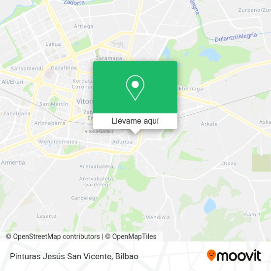 Mapa Pinturas Jesús San Vicente