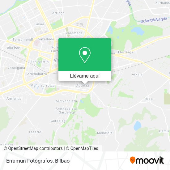 Mapa Erramun Fotógrafos