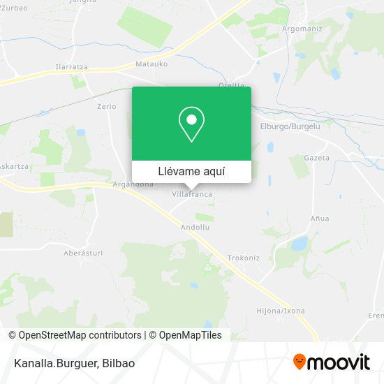 Mapa Kanalla.Burguer