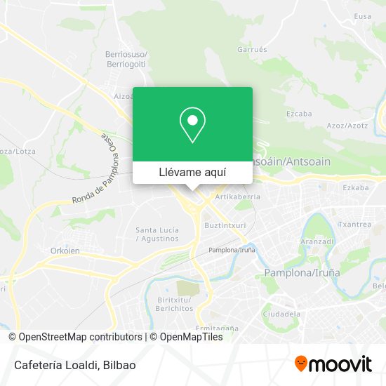 Mapa Cafetería Loaldi