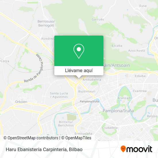 Mapa Haru Ebanistería Carpintería