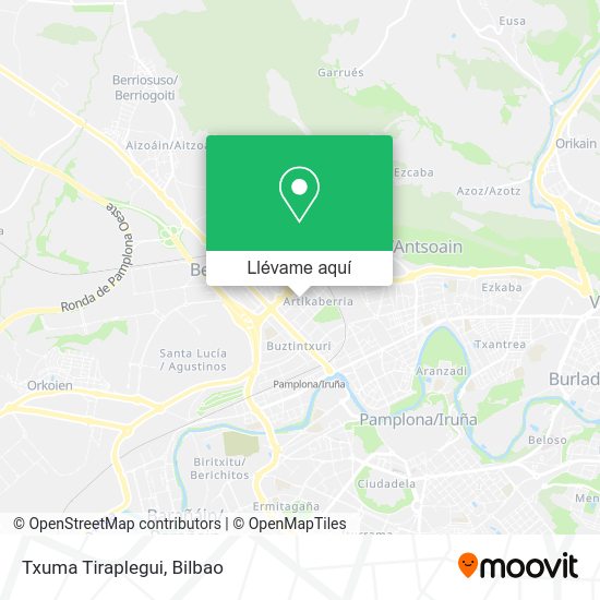 Mapa Txuma Tiraplegui