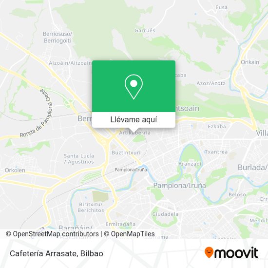 Mapa Cafetería Arrasate
