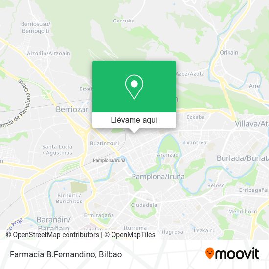 Mapa Farmacia B.Fernandino