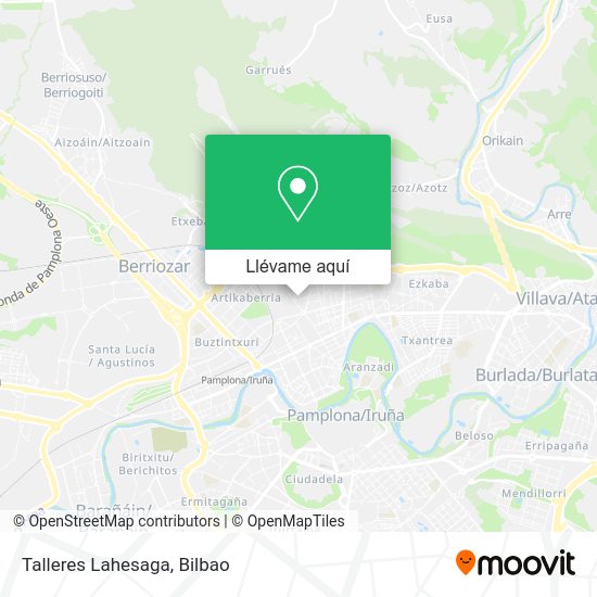 Mapa Talleres Lahesaga