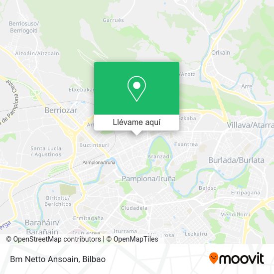 Mapa Bm Netto Ansoain