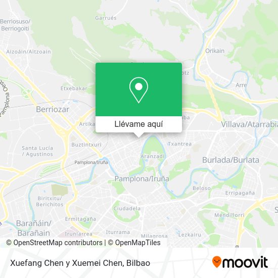 Mapa Xuefang Chen y Xuemei Chen