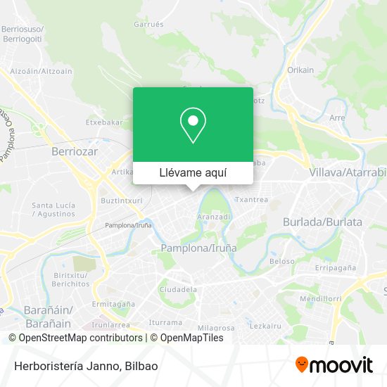 Mapa Herboristería Janno