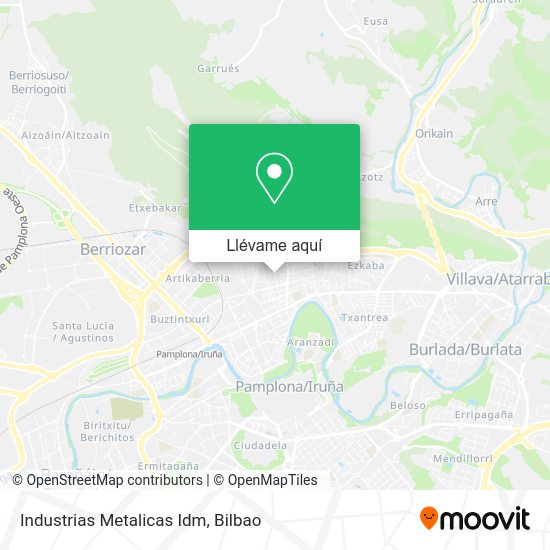 Mapa Industrias Metalicas Idm