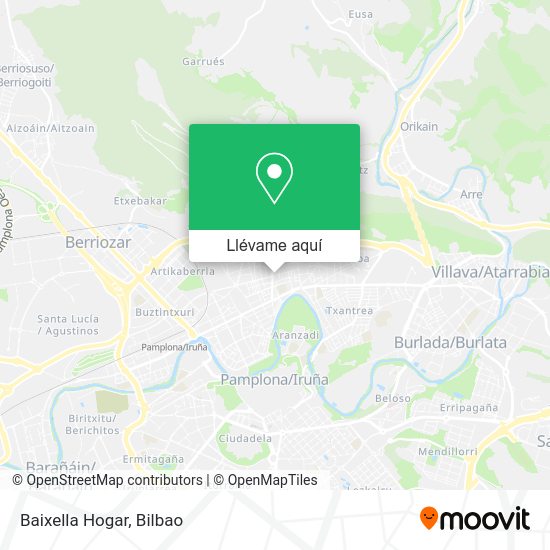 Mapa Baixella Hogar