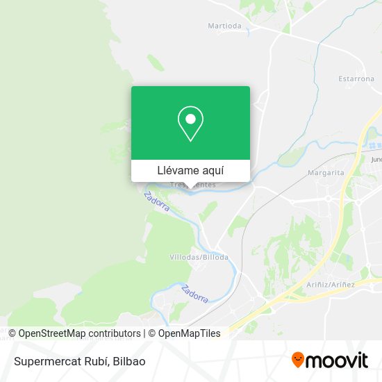 Mapa Supermercat Rubí