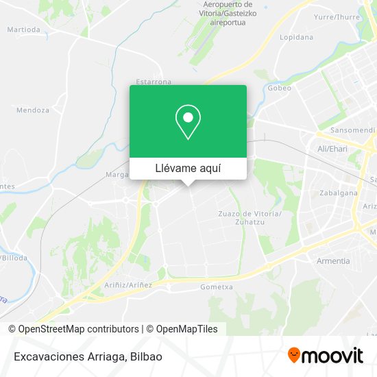 Mapa Excavaciones Arriaga