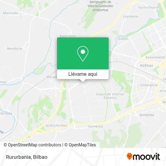 Mapa Rururbania
