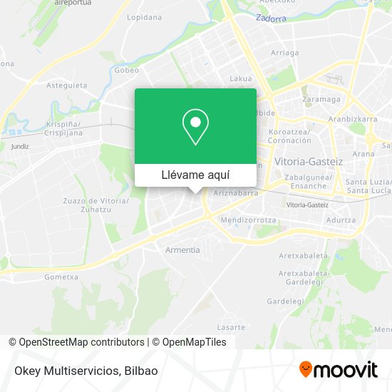 Mapa Okey Multiservicios